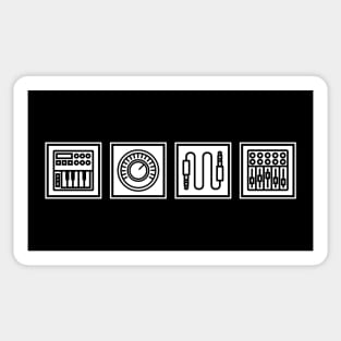 Electronic Musician, Beatmaker and Producer Sticker